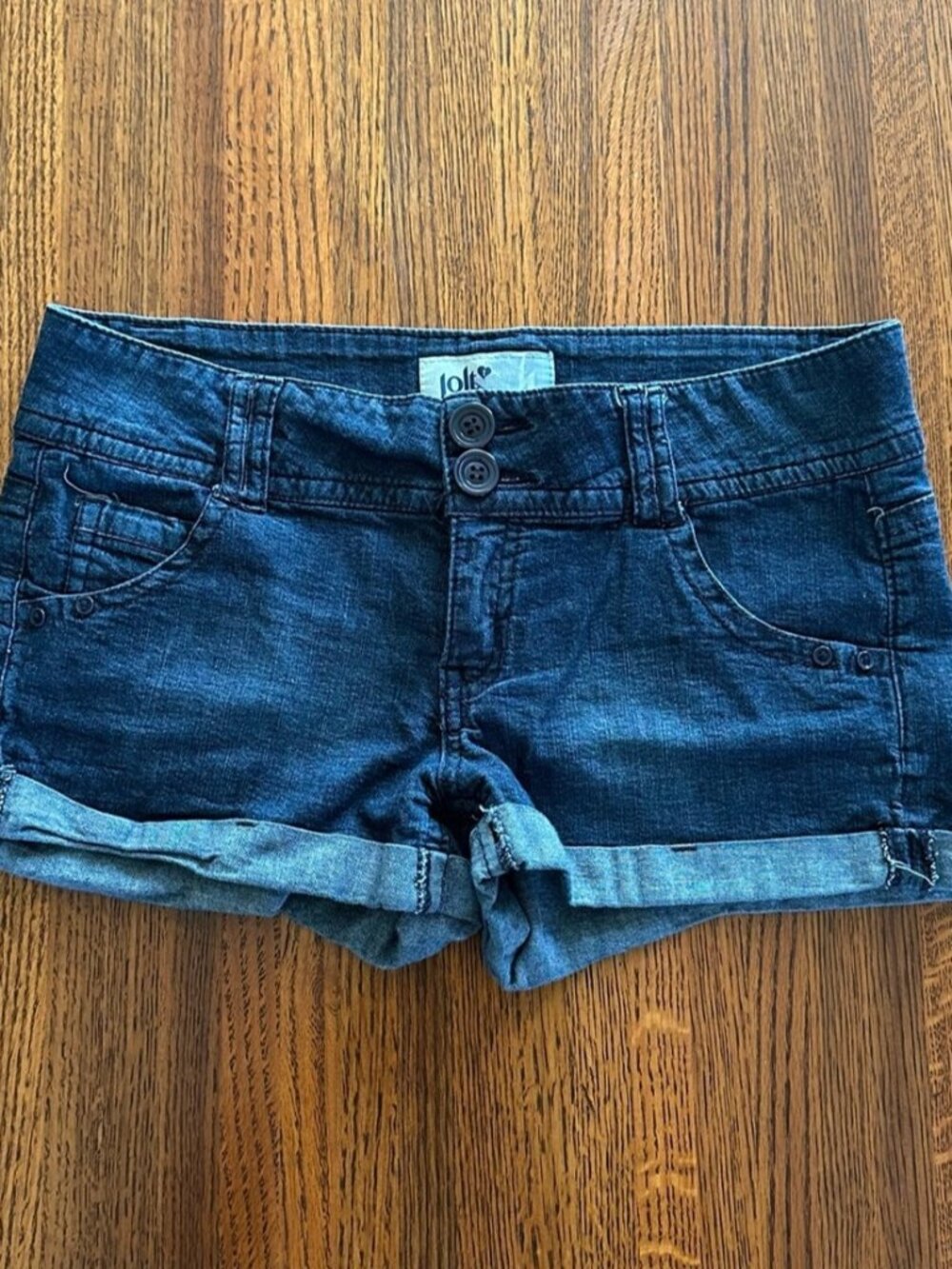 Blue Denim Women's Shorts